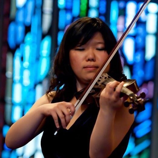 Susan playing violin square